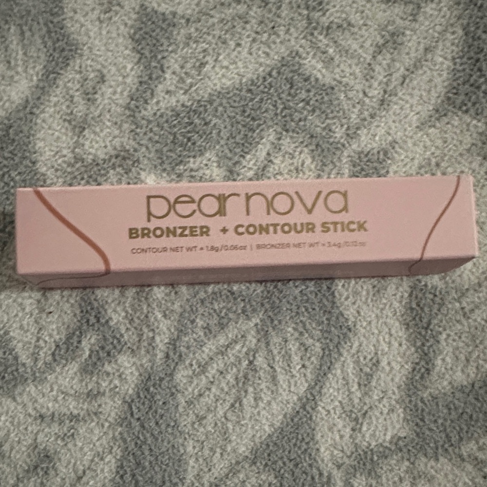 Pear Nova Bronzer + Contour Stick - Pink Box